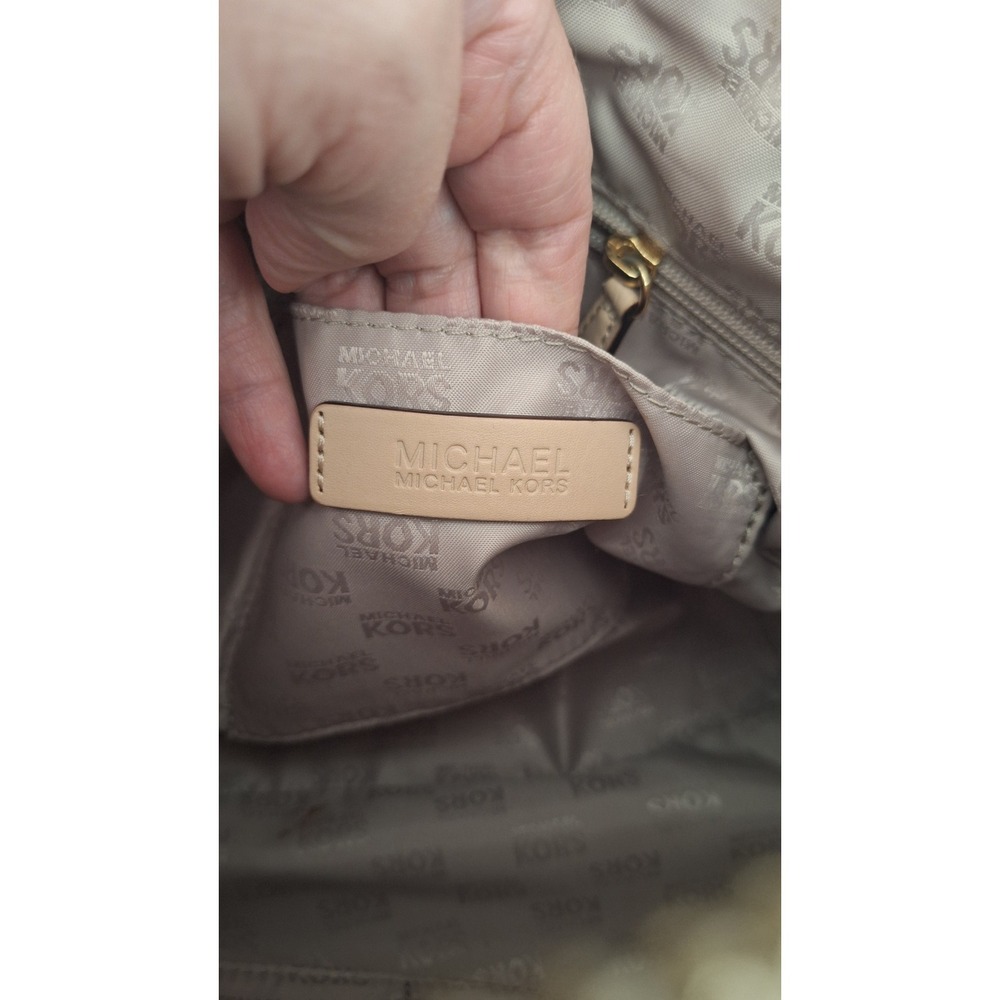 MICHAEL KORS SIGNATURE GRAYSON SATCHEL HANDBAG - Picture 10 of 13